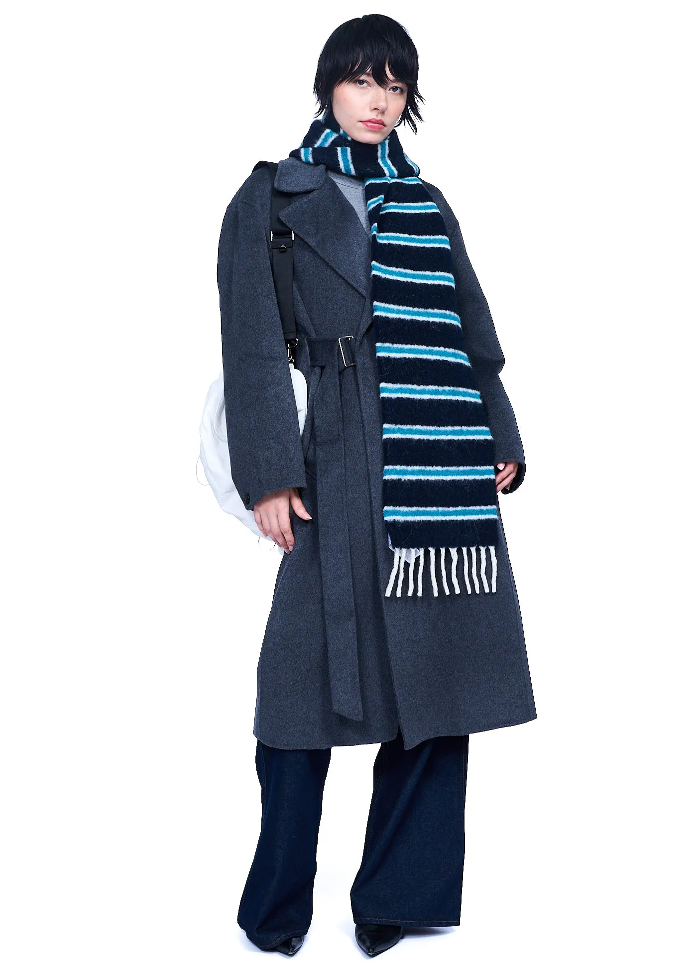 TONYWACK Double-faced Wool And Cashmere Belted Coat