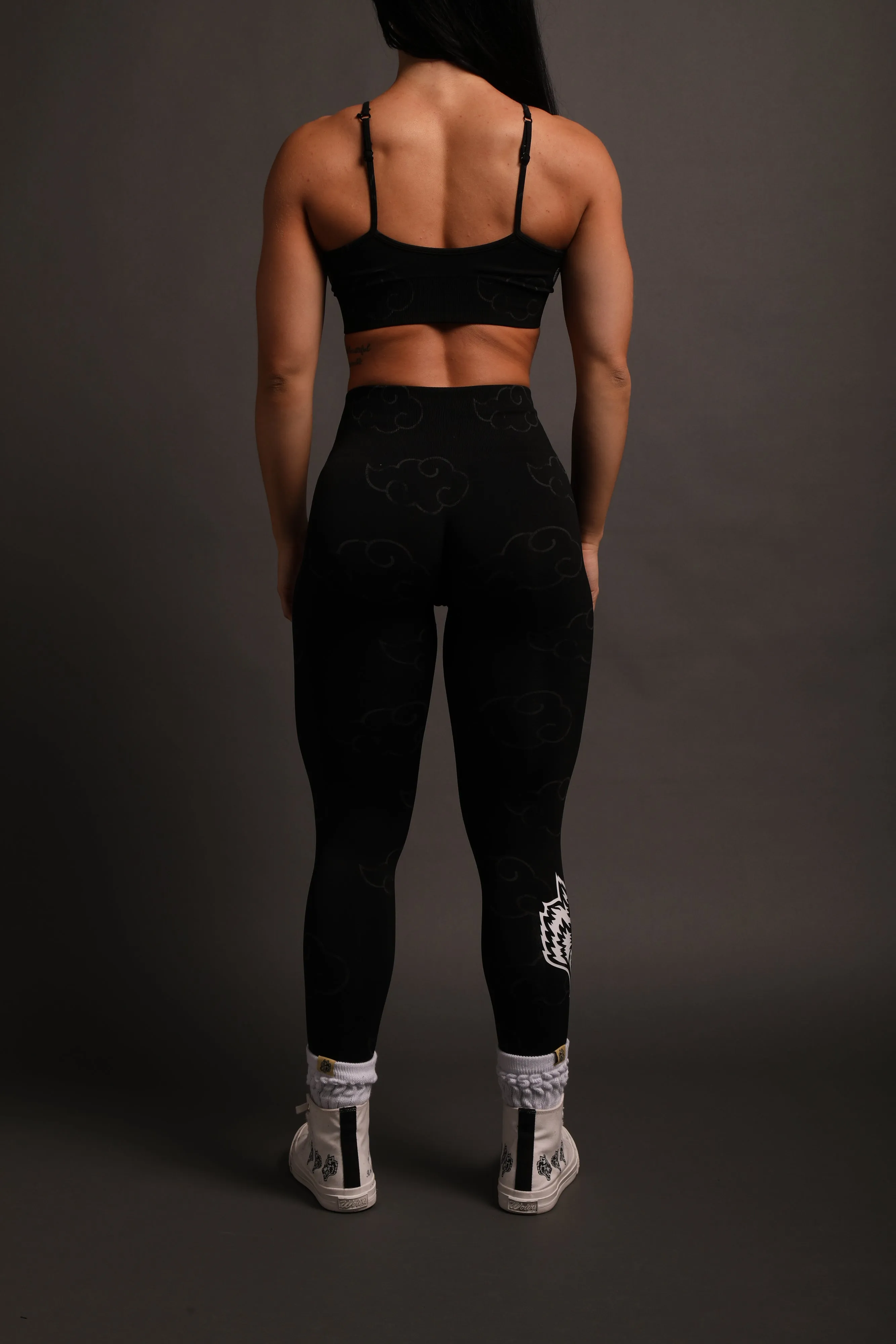 Wolf Cloud Loyalty "Everson Seamless" Leggings in Black