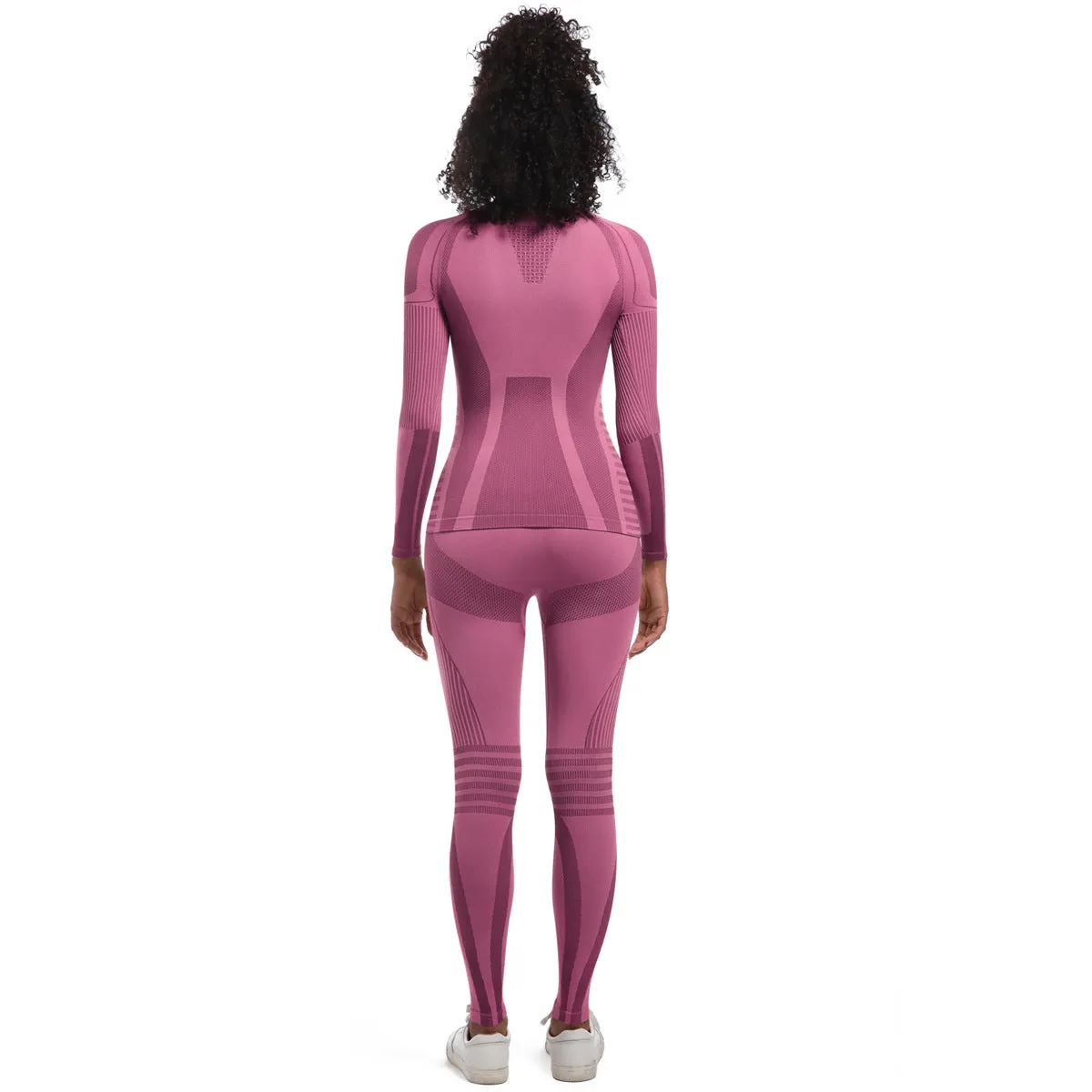 Women's Knitted High-elasitc Yoga Set