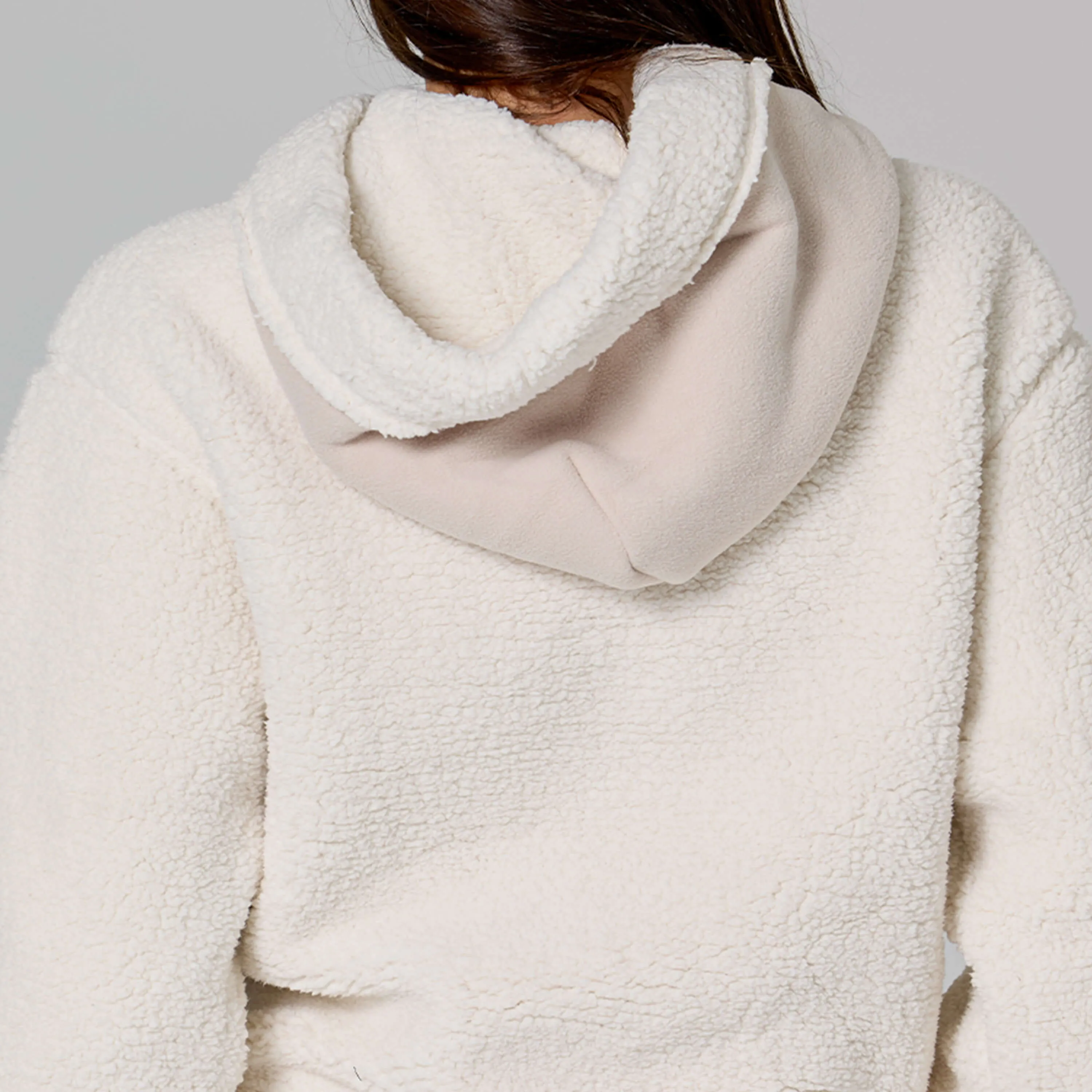 WOMENS SHERPA HOODIE