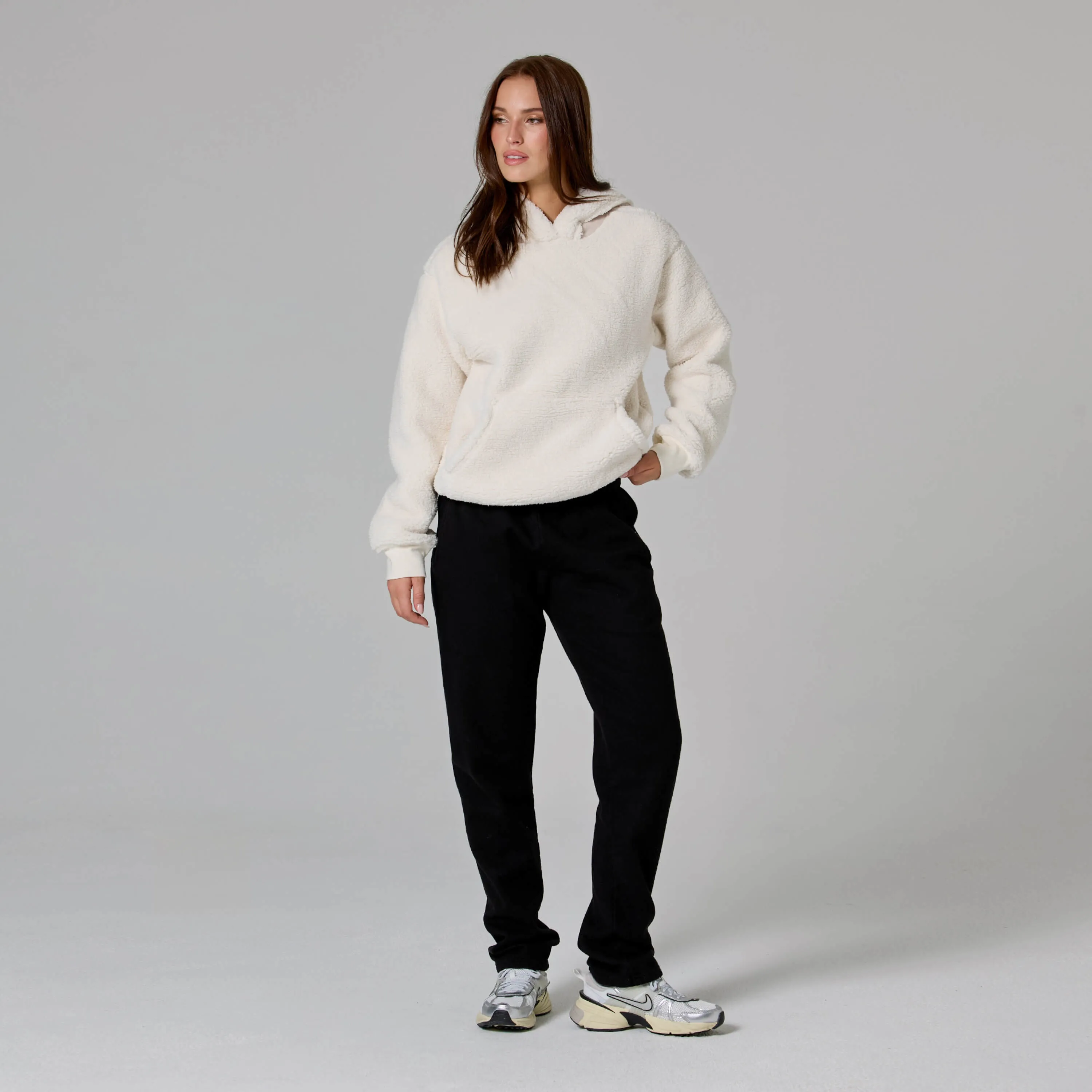 WOMENS SHERPA HOODIE